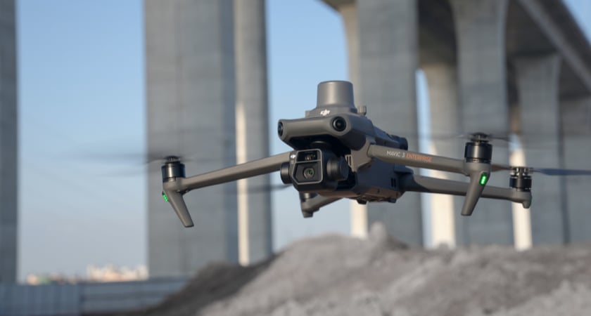 Stockpile Measurements with DJI Enterprise Drones and DJI Terra - Mavic 3 Enterprise